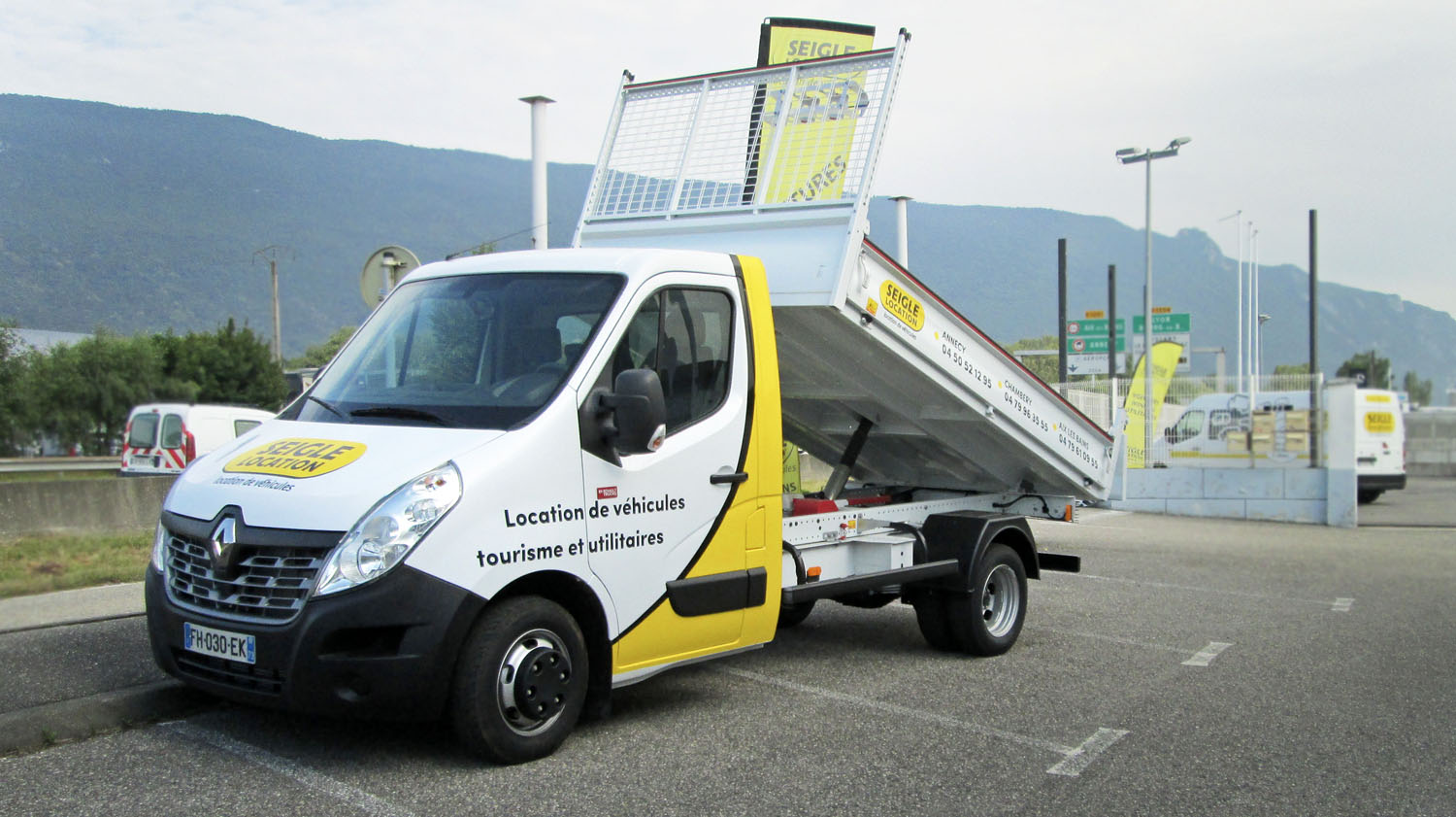 Camion benne VL - permis B - 1000kg - véhicules utilitaires